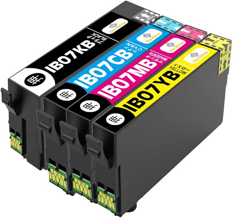 EPSON インクカートリッジ IB07シリーズ 4色セット IB07CL4A 4色セット エプソン 互換インク インクカートリッジ